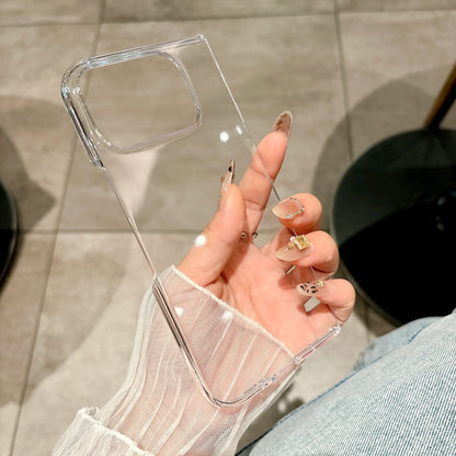 Transparent Hard Plastic Cover Case For Google Pixel 10 9 Pro Fold