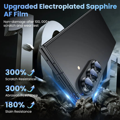 For Samsung Galaxy Z Fold 8 Ultra 8 7 6 Camera Lens Protector Camera Cover Invisible Fit Ultra HD Military-Grade Aerospace Glass