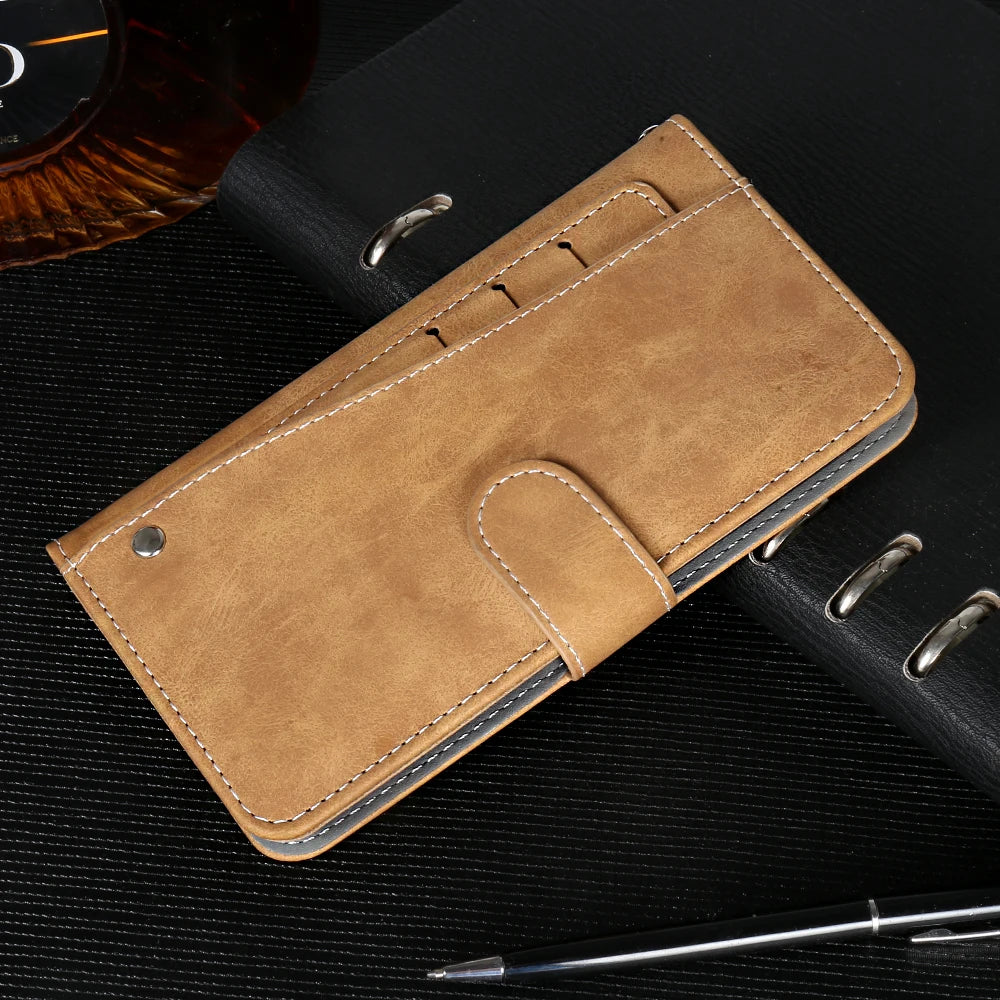 Leather Wallet For Samsung Galaxy S10 5G Case 6.7" Fashion Luxury Protective Multi-Function Cover Phone Stand Function Bags