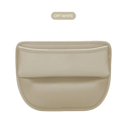 Car Seat Gap Organizer Storage Box Nappa Leather Multifunction Universal Crevice Side Storage Pocket Wallet Key Card Accessories