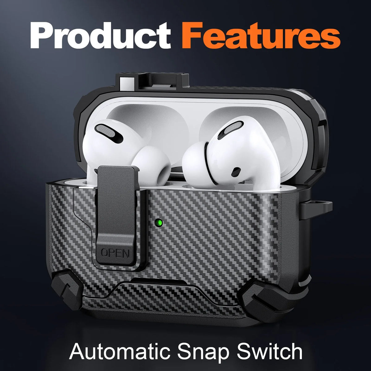 Magnetic Automatic Switch Case For AirPods Pro 3 Wireless Bluetooth Headphone Shockproof Case For AirPods 4 3 2 1 Pro or Pro2nd