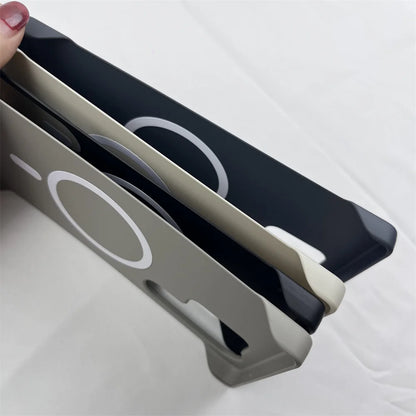 Slim Frameless Matte PC Magnetic Case For Samsung S26 S25 S24 S23 S22 Ultra Plus FE S25edge For Magsafe Wireless Charger Cover