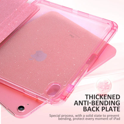 Glittering Sparkly Case for New iPad A16 11 10th Generation 2025 10.9 11 inch Tri-fold Auto Sleep Smart Stand Protective Cover