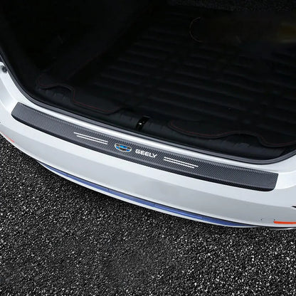 Car Door Sill Plate Protector Stickers For Geely geometry C Emgrand Gc6 Gx3 Ec7 Atlas Coolray Cross NL3 X6 GS car Accessories