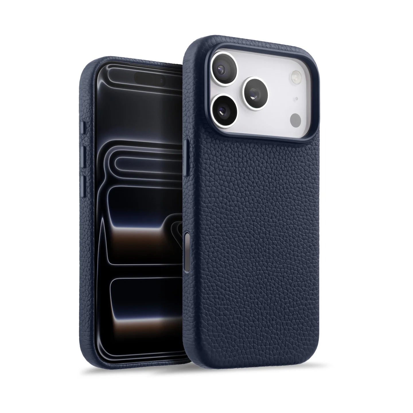 Melkco 100% Genuine Leather Case For iPhone 17 Pro Max Air MagSafe Cover with Camera Butto protective luxury Cow Magnetic cases