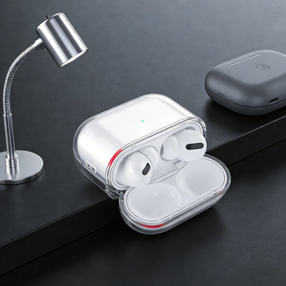 Transparent Earphone Case for Airpods Pro 3 Generation Cases Hard TPU Clear Headphone Cover for Airpods 4 3 2 1 Soft Case