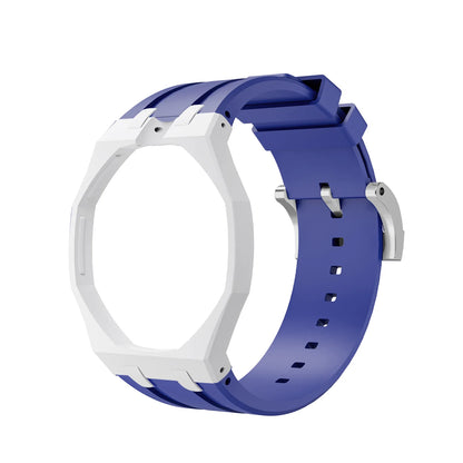 Bioceramics Watch Case+Silicone Band Modification Kit Strap Case Changer To Wristwatch Accessories For Royal Pop