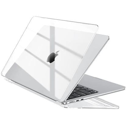 Crystal Clear Laptop Case for Macbook Neo 13 2026 Air 15 M4 M3 Hard Cover for Mac Book Pro 14 M1 M2 M5 14 16 Sleeve Accessories
