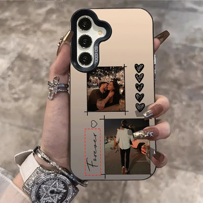 Luxury IMD DIY Name Personalised Photos Customized For Samsung Galaxy S25 S24 S26 Ultra S21 S22 S23 FE A56 A54 A16 A36 5G Cover