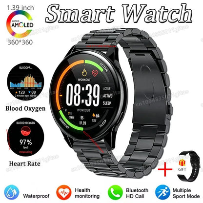 2026 New Women SmartWatch Bluetooth Call Lady Watch Sport Waterproof Heart Rate Sleep Smart Watch For Women Present Gift PKHT30
