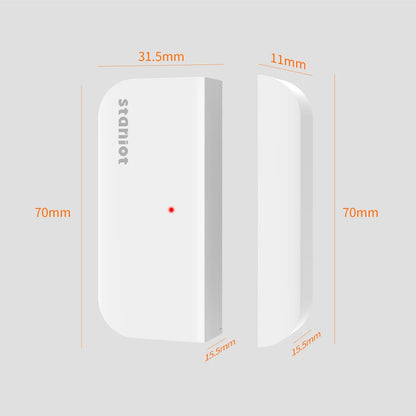Staniot Door Sensor Wireless Smart Home Security Window Detector 5-Year Battery Life Door Open Closed Magnetic Contact Sensor