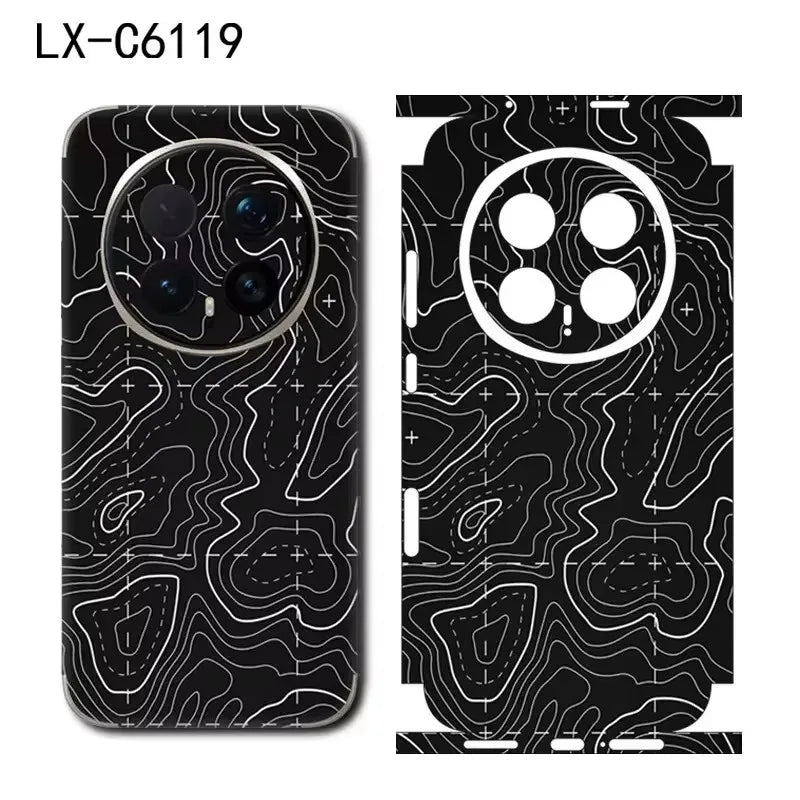 Skin Sticker for Honor Magic 8 7 6 Pro 8Pro Air 8RSR Decals Back Film Cover Screen Protector Wrap Ultra Thin Sticker