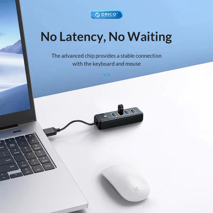 ORICO Usb Hub 5Gbps USB 3.0 3/4 Ports High Speed Mini Usb Splitter OTG Adapter for Desk PC Computer Accessories Hub Dock Station