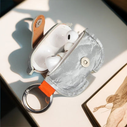 For Airpods Pro 3(2025) Case Soft Pu Leather Earphone Cover for Airpods 4 Case Headset Shell Headphone Cove for Airpods Pro/Pro2