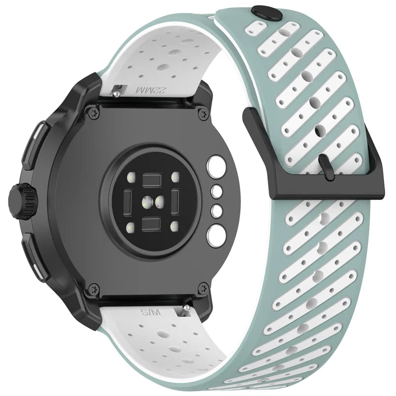 Silicone Wrist Band For Suunto Race 2 Run Sunnto 9 Peak Pro Smart Watch Strap Sport Band Belt For OPPO Watch4 Pro X S X2 22MM