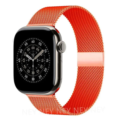 Milanese loop strap For Apple Watch band 11 46mm 44mm 40mm 41mm 42mm 45mm bracelet iwatch series 10 8 7 6 5 4 SE 9 Ultra 3 49mm