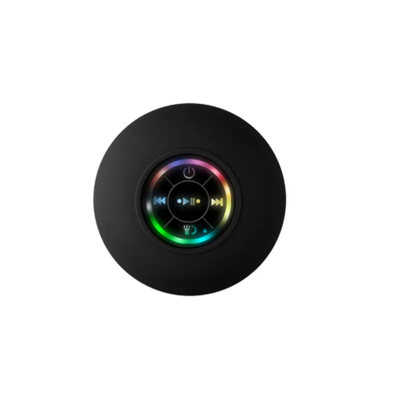 Mini Bluetooth Speaker Waterproof Bathroom Audio Wireless Shower Speakers RGB Light for Phone Soundbar Hand Free Car Loudspeaker