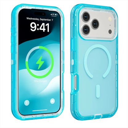Rugged Ott Armor Magnetic Wireless Charging Clear Case For IPhone 18 17Air 16 15 14 Plus 13 12 Pro Max Enhanced Shockproof Cover