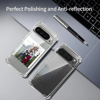 For Google Pixel 11 10 9 8 7 6 Pro XL 10a 9a 8a 7a 6a Transparent Shockproof Silicone Clear Case Airbag Back Cover