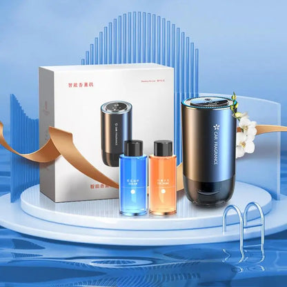 500ml Car Air Refresher Intelligent Sensor Fragrance Oil Diffuser Auto Air Purifier With Or Car Aroma Aromatherapy Diffuser