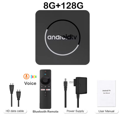 Android TV Box Q10 Android 16 Dual Wifi 2.4G&5G Google Voice Ram 4GB 8GB Rom 64GB 128GB Media player 3D 8K Video 4K Set Top Box