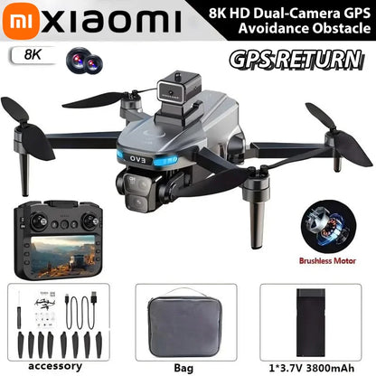 Xiaomi SG901 MAX GPS Drone Professional 8K Aerial HD Avoiding Obstacle with Larger Screen Remote Control Folding Brushless Drone