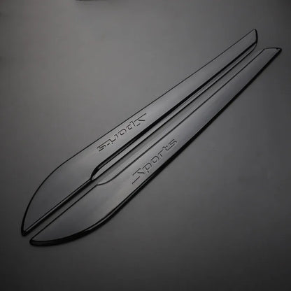 2pcs Car Door Body Front Rear Bumpers Protector Corner Guard Decals Anti Scratch Anti-collision Strips Sticker Car Accessories