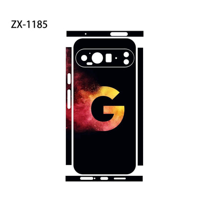 Colorful Decal Skin for Google Pixel 10 9 8 7 Pro 6 6pro Back Screen Protector Film Cover Case Macaroon Wrap Matte Sticker