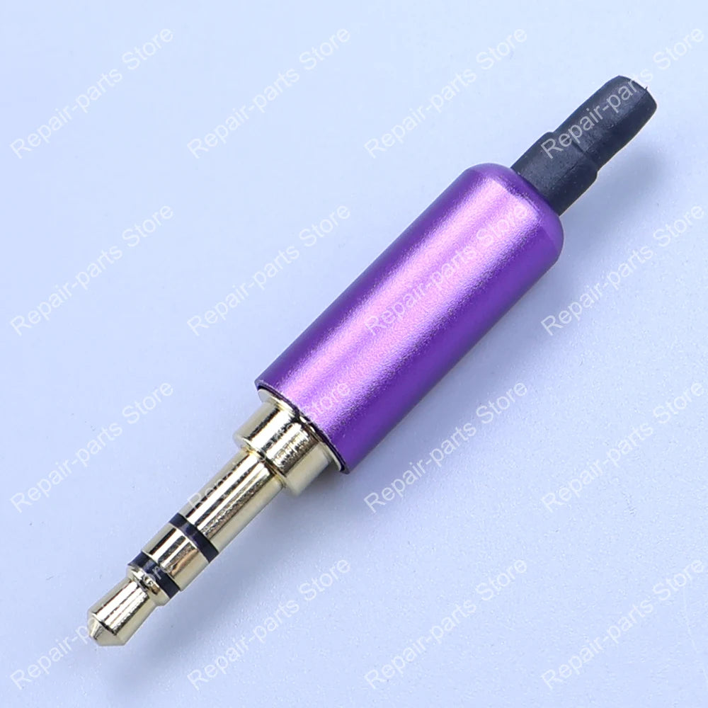 JCD 3.5MM Stereo Headphone Plug 2/3/4 Pin Male Gold-Plated Audio Adapter Set Speaker Headphone Jack AUX Solder Wire Connector
