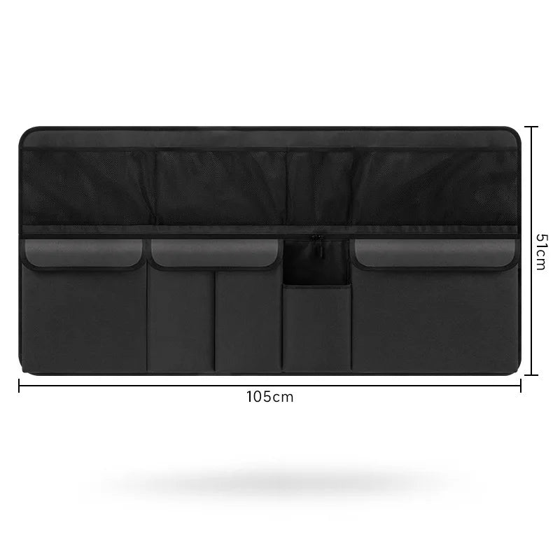 Car Trunk Storage Bag Universal Auto Trunk Organizer Car Seat Back Hanging Bag Foldable Car Storage Bags Accessory
