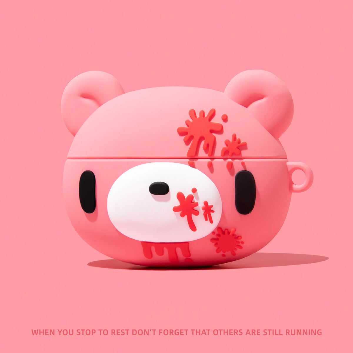 Pink Bear For Airpods 3 4 5 Pro Pro 2 Pro 3 Silicone Earphone Case Accessories Cover