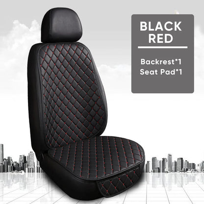 Karcle PU Leather Car Seat Covers Full Set Anti Slip Car Seat Cushion Rear Seat Protector Universal Waterproof Car Seat Pad