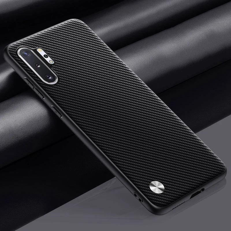Luxury PU Leather Case For Samsung Galaxy Note 10 Plus Back Cover Silicone Full Protection Phone Case For Samsung Note10 Plus 5G