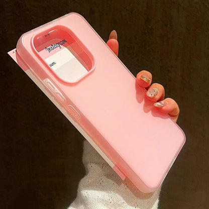 Luxury Candy Color Matte Phone Case For Xiaomi Redmi Note 15 14 13 12 Pro Plus 5G 12S 11 Redmi 14C 13 12 Shockproof Bumper Cover