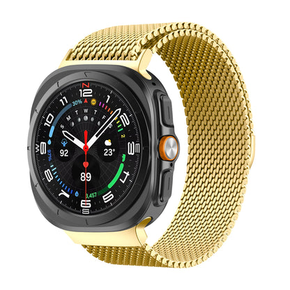 Thick Milanese Loop for Samsung Galaxy Watch Ultra strap 47mm Stainless Steel Magnetic Bracelet Galaxy Watch 7 ultra band 47 mm