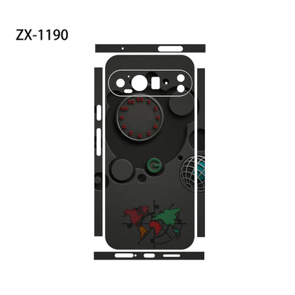 Colorful Decal Skin for Google Pixel 10 9 8 7 Pro 6 6pro Back Screen Protector Film Cover Case Macaroon Wrap Matte Sticker