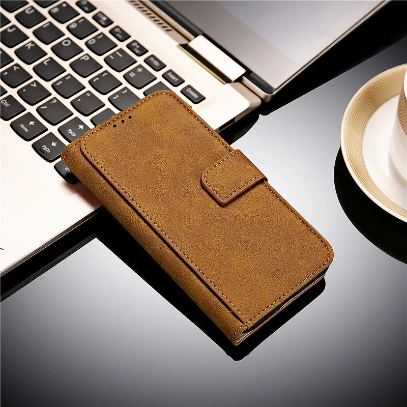 Flip Book Holster Case For Redmi 15 Phone Cover Leather Etui Redmi 15 Case Global Version Xiaomi Case Redmi 15 4G 5G Redmi15 Bag