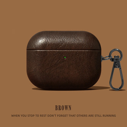 Crocodile Leather Pattern Headphone Case For Airpods 1 2 3 4 AirPods Pro 2 3 Bluetooth Case Plain PC Hard Earphone Cover ﻿