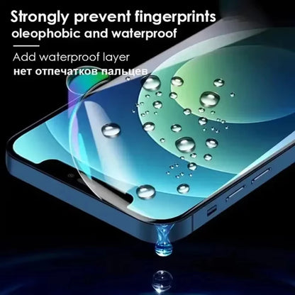 4Pcs Soft Hydrogel Film for iPhone 18 17 Pro Max 16 16e 15 13 14 12 11 Air Screen Protector for iPhone 7 8 Plus 13 12 Mini XS XR