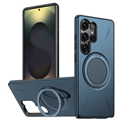 360° Folding Stand Magnetic Case For Samsung Galaxy S25 FE S24 S23 S26 Ultra Plus A56 A36 A26 A17 A07 A55 A35 A25 A14 A06 Cover