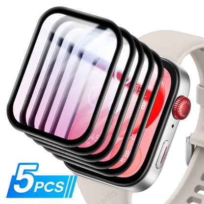Screen Protector for Huawei Watch Fit 3/4/5/5 Pro 3D Curved Screen Protector Huawei Watch Ultra-HD Full Coverage Protective Film