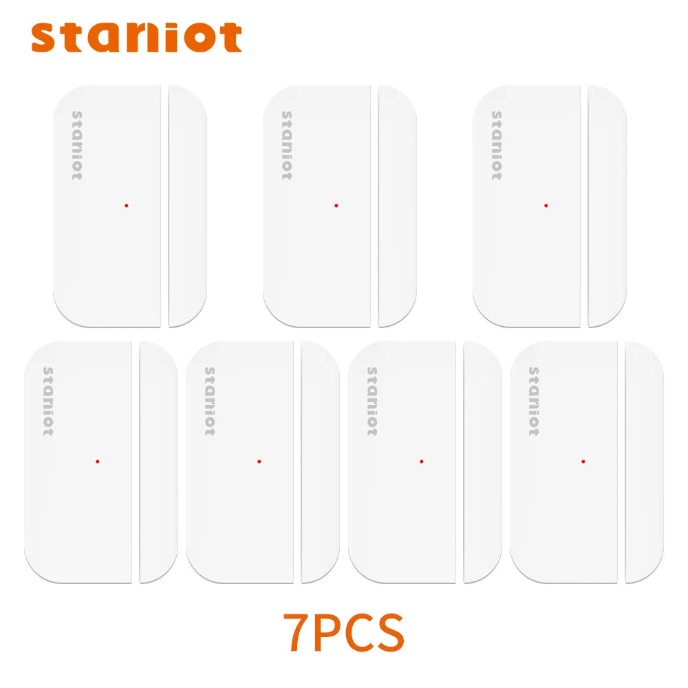 Staniot Door Sensor Wireless Smart Home Security Window Detector 5-Year Battery Life Door Open Closed Magnetic Contact Sensor