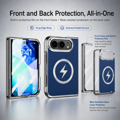 For Apple iPhone Duo case, comes with front screen protector, raised camera to prevent scratches, lightning pattern design