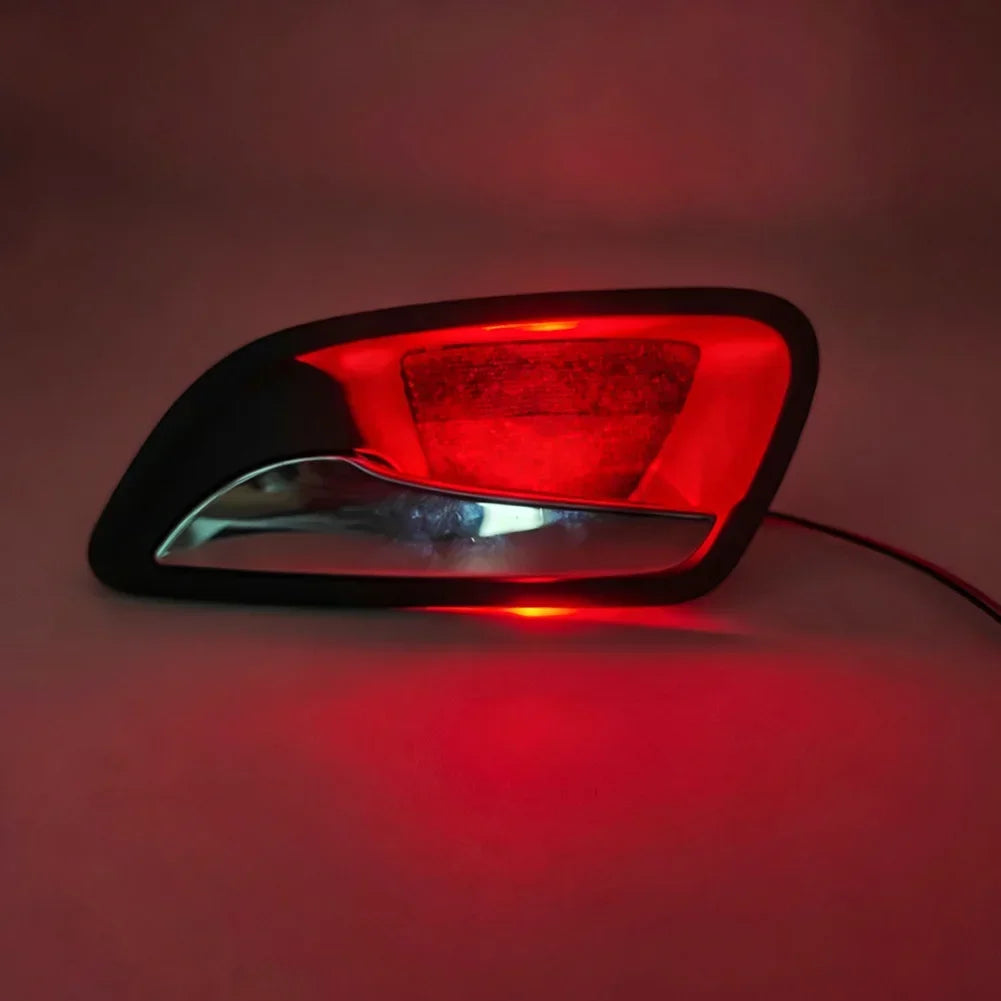 Car Interior Door Handle Ambient LED Light 4Pcs 12V Concealed Mushroom Head Decorative Bowl Lamp for Atmosphere Accessory