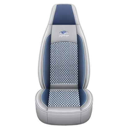 Car Seat Cover 5 Full Set Universal Seat Covers for Nissan X Trail T32 Jetta A4 Skoda Rapid Superb 3 Cars Waterproof PU Leather