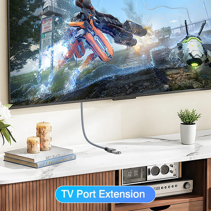 UGOURD USB 3.2 Gen2 Extension Cable 10Gbps USB A Male to Female Extender Cord Braided USB3 Extension Cable For U Disk Printer PC