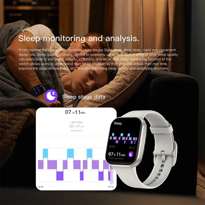Luxury Electronics Smartwatches Fitness Tracker BT Call Smart Band Heart Monitor Sport Wrist Watches for Man Woman Android 2026