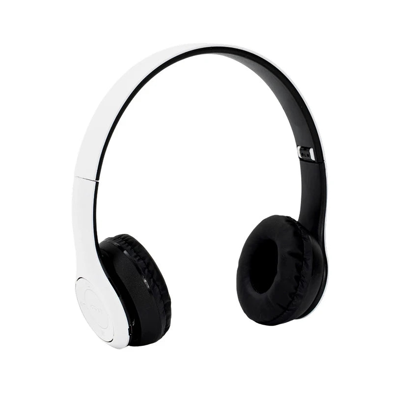 Wireless Bluetooth 5.0 Headphone Over Ear HiFi Stereo Headsets Noise Reduction Sports Gaming Earphone With Mic For Android Phone