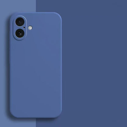 Liquid Silicone Phone Case for iphone 16 17 7 8 SE X XR Xs Max 11 12 13 mini 14 15 16 Plus 17 Pro Max 16e 17e Shockproof Cover