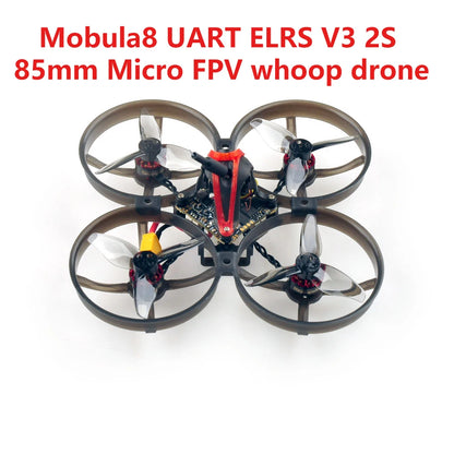 Happymodel Mobula8 Mobula 8 1-2S 85mm Micro FPV Whoop Quadcopter Drone ELRS/FrSky Receiver X12 AIO Caddx Ant Brushless Motor New